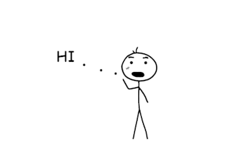 design stick figure in comic style
