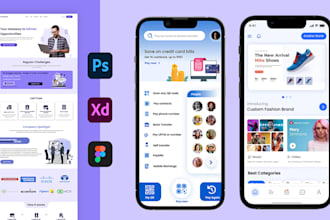 make a professional app and web design UI UX design in figma