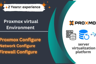 install proxmox and configure