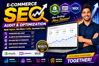 do expert woocommerce SEO and onpage optimization for wix and shopify stores