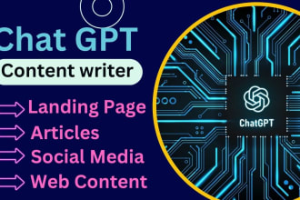do chat gpt article writing and blog content writer