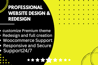 design and redesign wordpress website using salient theme