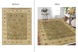 design lifestyle image of your rug and carpet