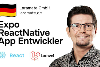 create native mobile app with expo react native
