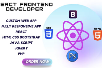 bee expert react front end developer build responsive web