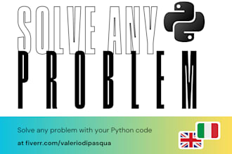 fix any problem with your python code