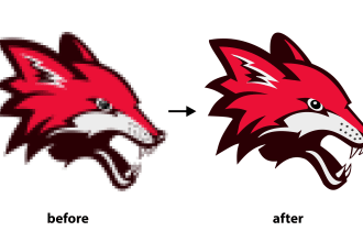 convert hand drawing in to amazing digital art illustration