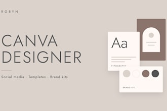 be your expert canva designer