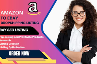 do amazon to ebay dropshipping listing