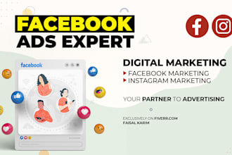 create facebook and instagram ads for leads and sales
