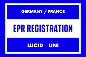 do epr luicd registration for amazon ebay etsy