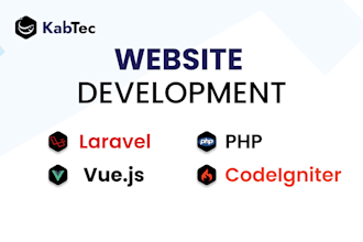 do fullstack vuejs reactjs PHP laravel web app development