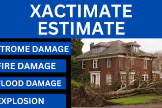 do xactimate estimate for your insurance claim