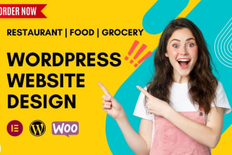 restaurant website in wordpress with online ordering