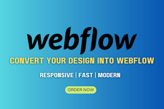 convert your design into webflow, figma to webflow