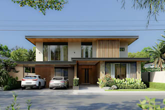 design 3d exterior interior architectural house rendering commercial animation