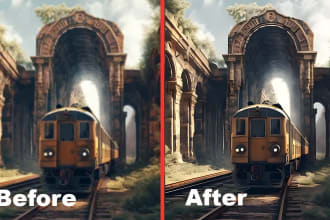 enhance, improve, and upscale your low resolution images ai