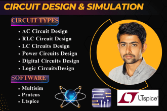 do electrical circuit assignments, laboratory on multisim, proteus,ltspics