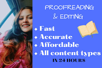 professionally edit and proofread your research paper or thesis or books