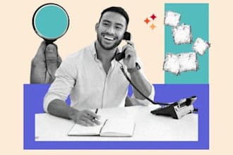 do cold calling  and generate leads telemarketing
