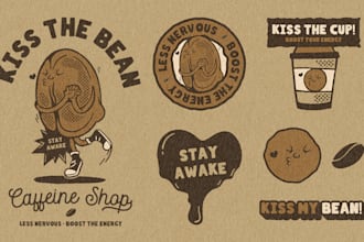 create retro remarkable cartoon character