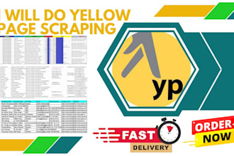 do yellow page scraping or web scraping