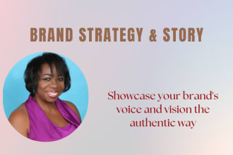 develop your brand strategy and story