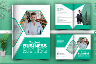 design brochure, company profile, booklet, proposal