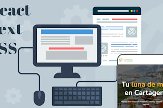 desarrollo con reactjs, nodejs paginas o plataformas webs