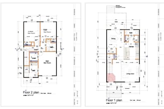 convert your sketch drawing or pdf, image to auto cad
