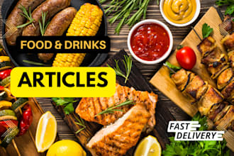 write engaging and well researched food articles