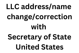 change registered agent mailing address with state secretary