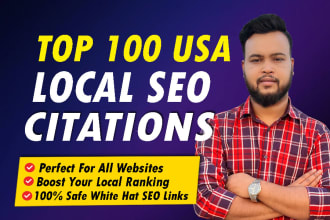 do top 100 USA local citations for local SEO ranking