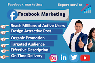 do organic facebook marketing in USA