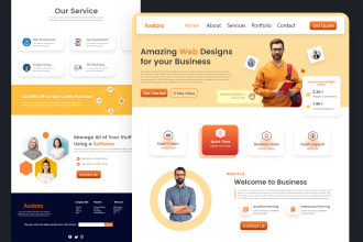 do wireframe design figma website adobe xd website UI homepage design