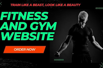 design gym, personal trainer, fitness and health wordpress website