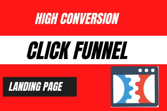 landing page, redesign, clone clickfunnels, systeme io, sales funnel
