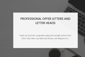 craft outstanding job offer letters in 5 hours