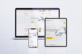 create a one stop drop shipping website