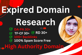 do best expired domain research