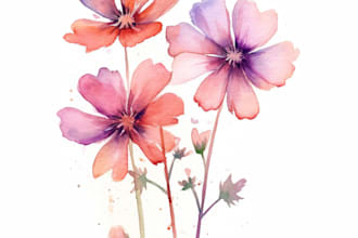 paint a watercolor illustration