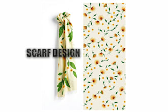 create scarf design for you
