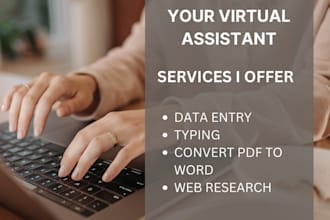 do typing job, retype scanned pdf documents in english, hindi or gujarati