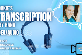 transcribe audio by hand