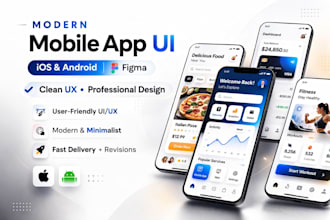 design a professional mobile app UI