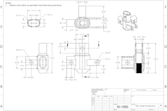 do 3d models and 2d technical drawings, blueprints using solidworks