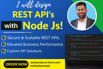 craft secure and scalable rest apis using node js technology