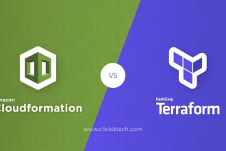 automate AWS cloud infra provisioning through terraform or cloudformation