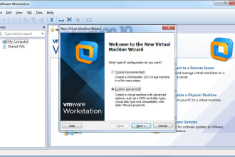 install virtual machines hyperv vmware oracle box