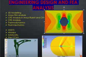do mechanical engineering cfd analysis and fea analysis in abaqus and ansys